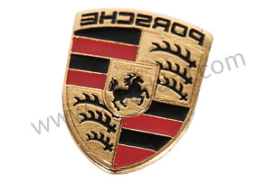 Emblem For Key Remote Boxster 1997-04 996 1999-04  (99663744300)