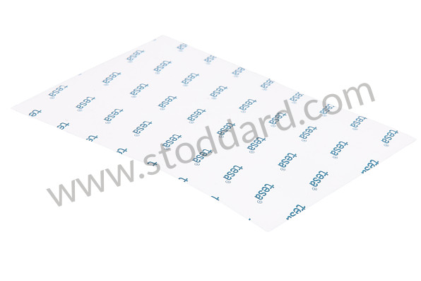 99670128723 - STICKER for Porsche 