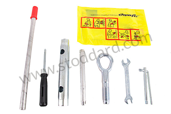 99672111500 - Factory Tool Kit Set, 10 Piece, For 996 And 986 Boxster for Porsche 