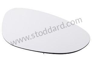 MIRROR GLASS Left-hand drive / RIGHT (99673103802)