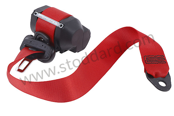 99680303390N13 - SEAT BELT for Porsche 996 Gt3 / Gt3-1 &bull; 2000 &bull; 996 Gt3 &bull; Coupe &bull; Manual Gearbox, 6 Speed