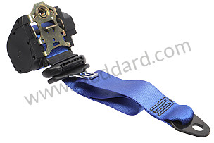 SEAT BELT sea blue / sea blue (H03) / RIGHT (99680303490H03)