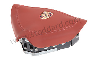 AIRBAG UNIT boxster red / boxster red (M36) / LEATHER (99680308909M40)