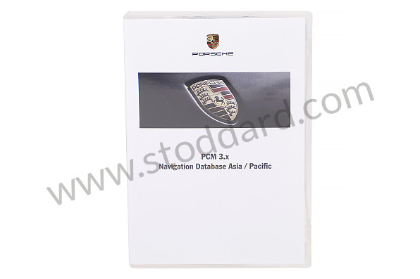 99704498160 - ASIA/PACIFIC NAVIGATION SYSTEM DVD ROM for Porsche 