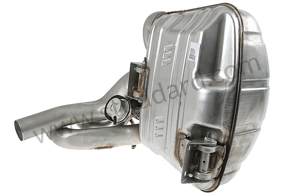 99711151131 - MAIN EXHAUST MUFFLER for Porsche 997 09-12 &bull; 2012 &bull; 997 C2 &bull; Coupe &bull; Pdk Gearbox