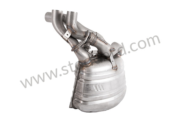 99711151231 - MAIN EXHAUST MUFFLER for Porsche 997 09-12 &bull; 2012 &bull; 997 C2S &bull; Coupe &bull; Pdk Gearbox
