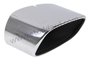 TAIL PIPE RIGHT / OPTION: STAINLESS STEEL TAILPIPES (Option code: IX54) (99711198111)