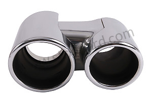 TAIL PIPE LEFT / OPTION: SPORTS EXHAUST SYSTEM (Option code: IXLF)