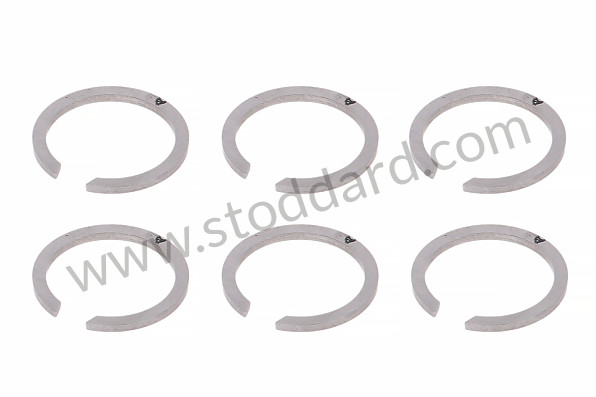 99730293400 - SET,LOCKING RING for Porsche 997 09-12 &bull; 2009 &bull; 997 C4 &bull; Targa &bull; Manual Gearbox, 6 Speed