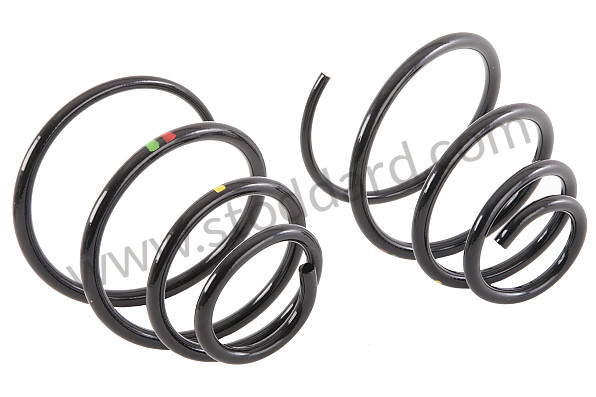 99734353142504 - COIL SPRING for Porsche 997 05-08 &bull; 2005 &bull; 997 C2S &bull; Coupe &bull; Automatic Gearbox