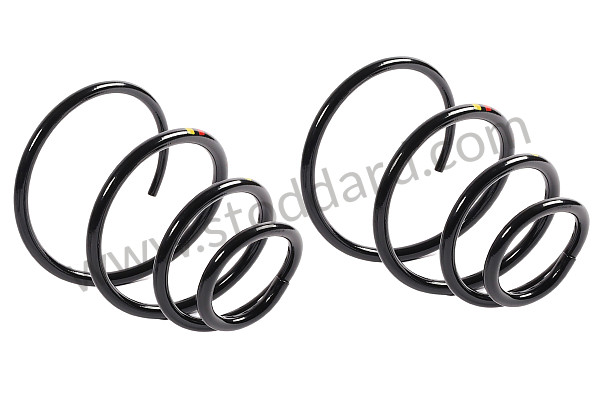 99734353148504 - COIL SPRING for Porsche 997 09-12 &bull; 2009 &bull; 997 C2 &bull; Cabrio &bull; Manual Gearbox, 6 Speed