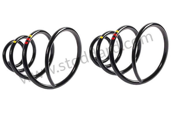 99734353148504 - COIL SPRING for Porsche 997 09-12 &bull; 2009 &bull; 997 C2 &bull; Cabrio &bull; Manual Gearbox, 6 Speed