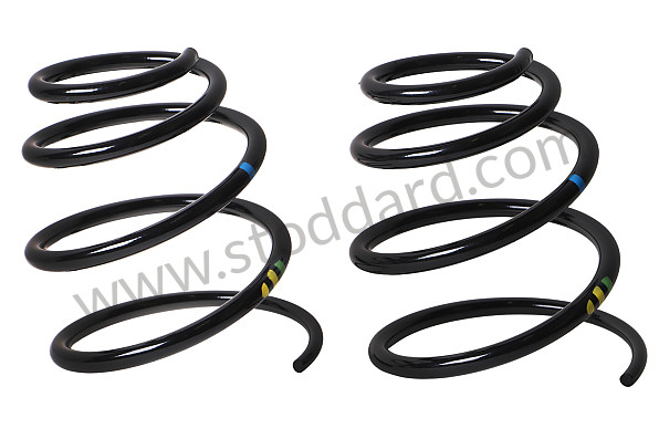 99734353335504 - COIL SPRING for Porsche 997 09-12 &bull; 2009 &bull; 997 C4 &bull; Cabrio &bull; Manual Gearbox, 6 Speed