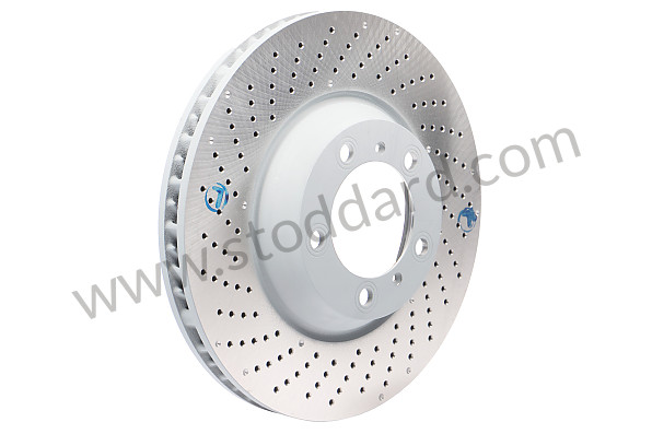 99735140990 - BRAKE DISC for Porsche 996 Turbo &bull; 2001 &bull; 996 Turbo Gt2 &bull; Coupe &bull; Manual Gearbox, 6 Speed