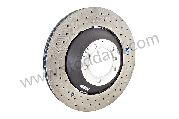99735141091 - BRAKE DISC for Porsche 997 Gt3 / Gt3-2 &bull; 2010 &bull; 997 Gt3 Rs 3.8 &bull; Coupe &bull; Manual Gearbox, 6 Speed