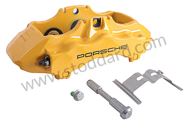 99735143192 - FIXED CALLIPER for Porsche 997 Turbo 10-13 &bull; 2011 &bull; 997 Gt2 Rs &bull; Coupe &bull; Manual Gearbox, 6 Speed