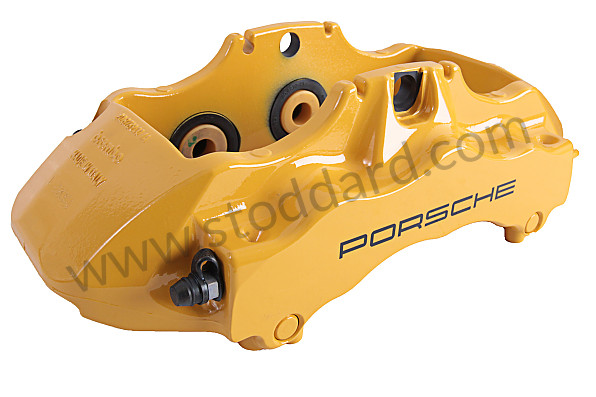 99735143192 - FIXED CALLIPER for Porsche 997 Turbo 10-13 &bull; 2011 &bull; 997 Gt2 Rs &bull; Coupe &bull; Manual Gearbox, 6 Speed