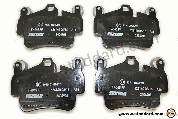 99735193905 - Brake Pad Set, Front For 997, Boxster And Cayman 2005-2012 for Porsche 