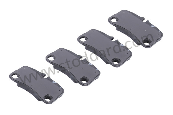 99735294703 - BRAKE PAD REPAIR SET for Porsche 997 Turbo 07-09 &bull; 2009 &bull; 997 Turbo &bull; Coupe &bull; Automatic Gearbox