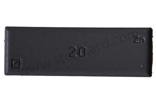 99736142000 - BALANCE STICK-ON WEIGHT for Porsche 996 Gt3 / Gt3-1 &bull; 2000 &bull; 996 Gt3 &bull; Coupe &bull; Manual Gearbox, 6 Speed
