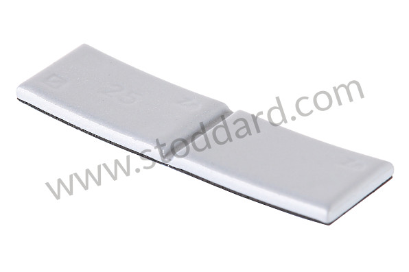 99736142500 - BALANCE STICK-ON WEIGHT for Porsche 996 Gt3 / Gt3-1 &bull; 2000 &bull; 996 Gt3 &bull; Coupe &bull; Manual Gearbox, 6 Speed