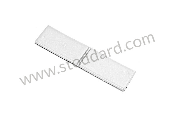 99736143000 - BALANCE STICK-ON WEIGHT for Porsche 996 Gt3 / Gt3-1 &bull; 2000 &bull; 996 Gt3 &bull; Coupe &bull; Manual Gearbox, 6 Speed