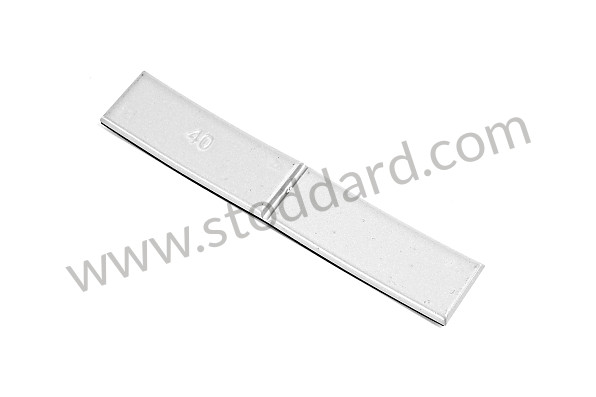 99736144000 - BALANCE STICK-ON WEIGHT for Porsche 996 Gt3 / Gt3-1 &bull; 2000 &bull; 996 Gt3 &bull; Coupe &bull; Manual Gearbox, 6 Speed