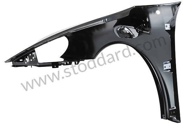 99750303203GRV - WING for Porsche 997 05-08 &bull; 2007 &bull; 997 C4 &bull; Targa &bull; Automatic Gearbox