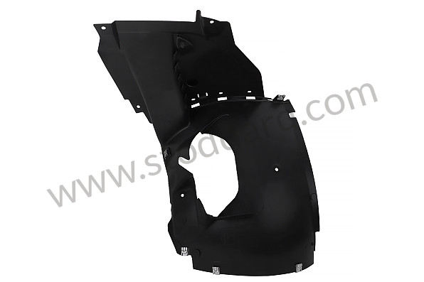99750412480 - WHEEL-HOUSING LINER for Porsche 997 Turbo 10-13 &bull; 2011 &bull; 997 Gt2 Rs &bull; Coupe &bull; Manual Gearbox, 6 Speed
