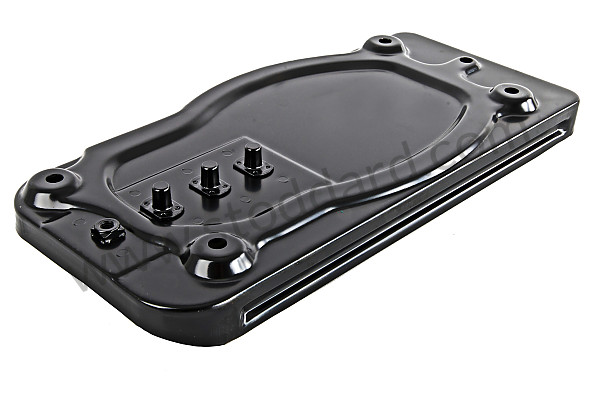 99750415100 - CARRIER PLATE FOR BATTERY for Porsche 996 &bull; 1998 &bull; 996 Carrera 2 &bull; Coupe &bull; Manual Gearbox, 6 Speed