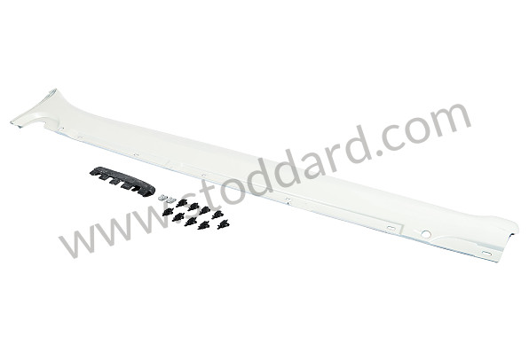 99750498282 - SILL COVER for Porsche 997 09-12 &bull; 2012 &bull; 997 C2 Gts &bull; Coupe &bull; Pdk Gearbox