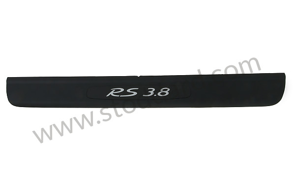 99755130393A03 - SCUFF PLATE for Porsche 997 Gt3 / Gt3-2 &bull; 2010 &bull; 997 Gt3 Rs 3.8 &bull; Coupe &bull; Manual Gearbox, 6 Speed