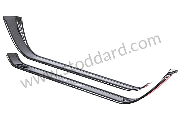 99755198020 - SCUFF PLATE for Porsche 997 Gt3 / Gt3-2 &bull; 2011 &bull; 997 Gt3 Rs 3.8 &bull; Coupe &bull; Manual Gearbox, 6 Speed