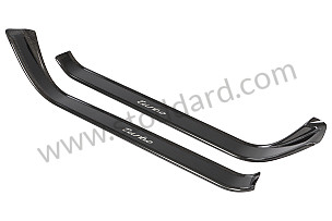 SCUFF PLATE CARBON / OPTION: DOOR ENTIY GUARDS, CARBON, ILLUMINATED (Option code: IXXD) (99755199104)