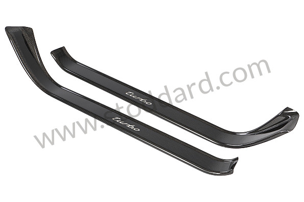 99755199104 - SCUFF PLATE for Porsche 997 Turbo 10-13 &bull; 2010 &bull; 997 Turbo &bull; Coupe &bull; Manual Gearbox, 6 Speed