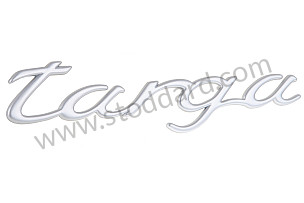 LOGO TARGA LACQUERED SATIN ALU  (99755923705)