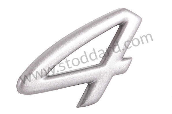 99755924100 - LOGO for Porsche 997 09-12 &bull; 2011 &bull; 997 C4 Gts &bull; Coupe &bull; Manual Gearbox, 6 Speed