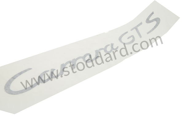99755944301 - DECORATIVE FILM for Porsche 997 09-12 &bull; 2012 &bull; 997 C4 &bull; Cabrio &bull; Pdk Gearbox