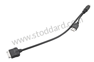 CONNECTING CABLE OPTION: -2008 PCM2, 2009-PCM  3 BASIC MODULE INCL.,RADIO (Option code: I665), OPTION: UNIVERSAL MULTIMEDIA INTERFACE (Option code: I870)