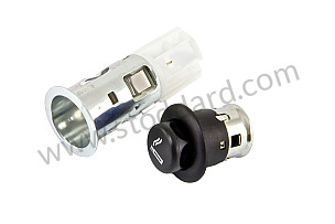 LIGHTER Left-hand drive / matt black / matt black (A05) (99765210100A05)