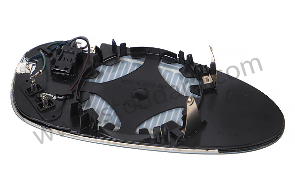 99773103512 - MIRROR GLASS for Porsche 