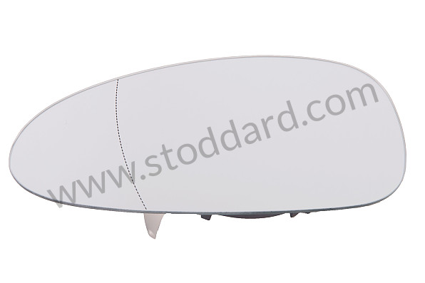 99773103515 - MIRROR GLASS for Porsche 997 09-12 &bull; 2012 &bull; 997 C4S &bull; Targa &bull; Manual Gearbox, 6 Speed