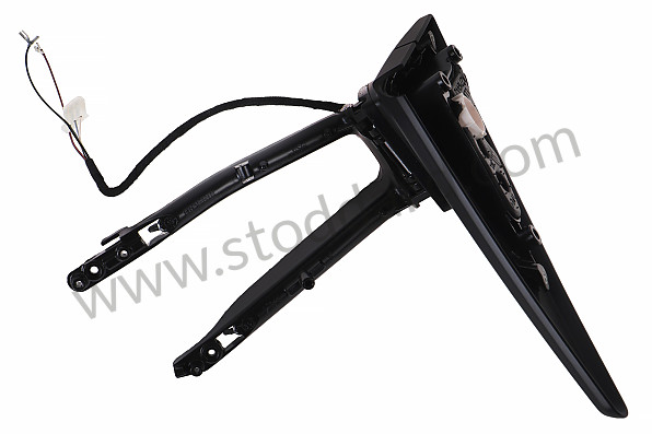 99773122024G2L - MIRROR BASE for Porsche 
