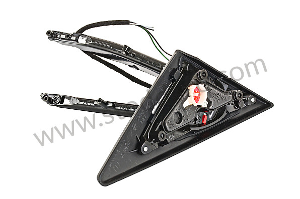99773122024G2L - MIRROR BASE for Porsche 
