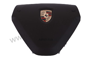 AIRBAG UNIT COCOA / COCOA (R32) / PLASTIC / OPTION: 3 SPOKE AIRBAG STEERING WHEEL (Option code: I436) (99780308925R32)