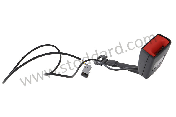 99780318310 - SEAT-BELT BUCKLE for Porsche 997 Gt3 / Gt3-2 &bull; 2007 &bull; 997 Gt3 3.6 &bull; Coupe &bull; Manual Gearbox, 6 Speed