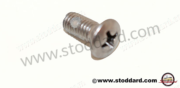 9991480050E - 5x12 Countersunk Screw for Porsche 356C &bull; 1963 &bull; 1600 C (616/15) &bull; Cabrio C &bull; Manual Gearbox, 4 Speed