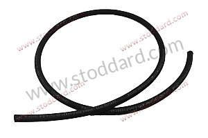 Fuel Line, Fabric Covered for Carbureted Cars (4.5mm x 1 meter) for T-V only / 1 METRE