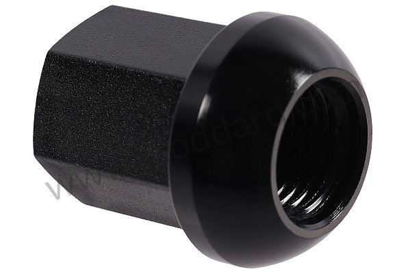 SIC18200336 - Black Aluminum Lug Nut For Porsche Alloy Wheels for Porsche 