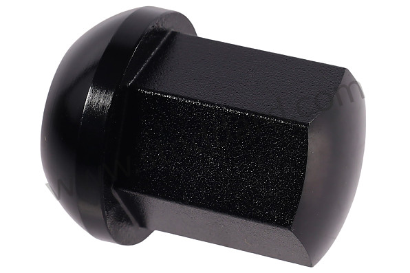 SIC18200336 - Black Aluminum Lug Nut For Porsche Alloy Wheels for Porsche 